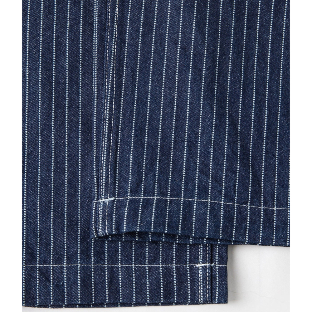 Non Stock W30 1920s Overall Wabash Railway Indigo Denim Work Pants 100%Cotton M - Picture 12 of 13
